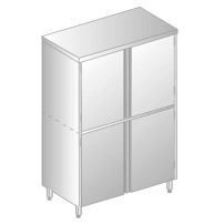SZAFA PRZELOTOWA DRZWI SKRZYDŁOWE 1000x500x2000 Dora-Metal DM-3307.01