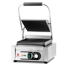 Kontakt grill pojedynczy | ryflowany | Resto Quality | 1,8 kW | RESTO QUALITY RQK811A