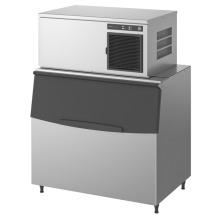 Kostkarka do lodu Hoshizaki RESTO QUALITY IM-240XNE-HC-C | 190 kg/24h | chłodzona powietrzem | kostka cylinder | Ø 37x45 mm
