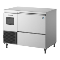 Łuskarka do lodu Hoshizaki RESTO QUALITY FM-120KE-50-HCN | 110 kg/24h | chłodzona powietrzem | bryłki lodu