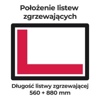 Pakowarka próżniowa komorowa iSENSOR L | wolnostojąca | listwa 560 + 880 mm | pompa BUSCH 63 m3/h | 1,5 kW | FIL6BLE2