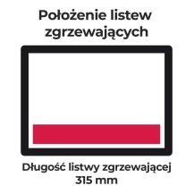 Pakowarka próżniowa komorowa iSENSOR S | nastawna | listwa 315 mm | pompa BECKER 8 m3/h | 0,96 kW | 388x546x389 mm | TIS8K1E2