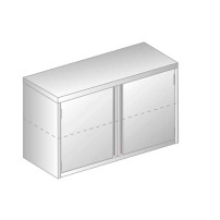 SZAFKA WISZĄCA DRZWI SKRZYDŁOWE NIERDZEWNA 1000x300x600 Dora-Metal DM-3314