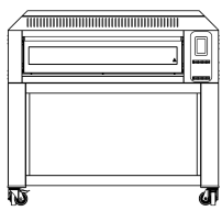 Piec elektryczny do pizzy | jednokomorowy | z podstawą | 8x30 cm | RESTO QUALITY COMP - 1S L6