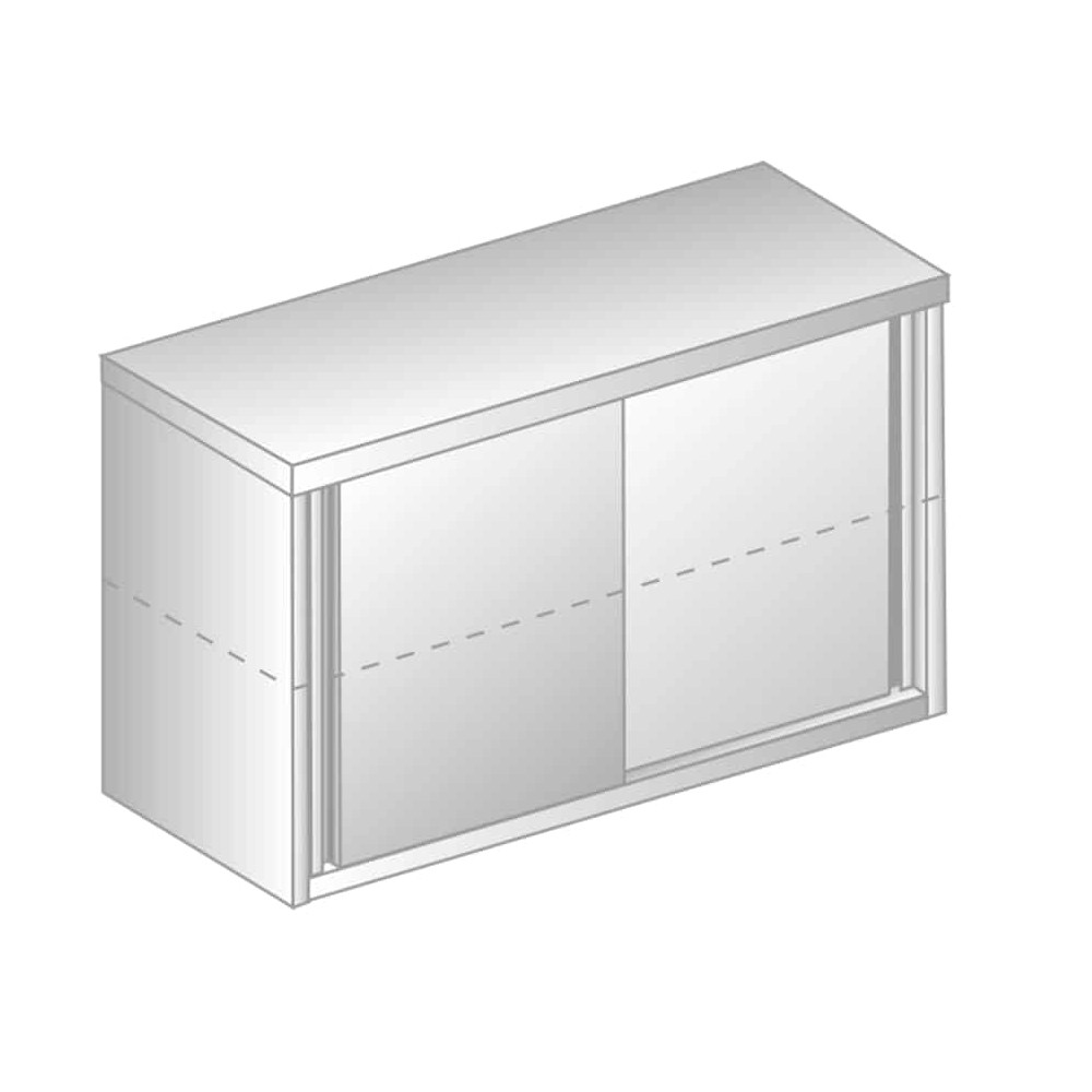 SZAFKA WISZĄCA Z DRZWIAMI SUWANYMI 1200x300x600 Dora-Metal DM-3316