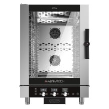 Piec konwekcyjno-parowy ICET101E | automatyczne mycie | 10x GN 1/1 | 10x600x400 | Alphatech by Lainox | ICET101E+ILCS+NPK