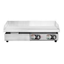 Płyta grillowa elektryczna | gładka | nastawna | 2,2 + 2,2 kW | 730x470x250 mm | RESTO QUALITY RQEG820