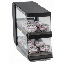 Podgrzewacz do burgerów | witryna grzewcza | dwie półki | 0,86 kW | 350x707x691 mm | RESTO QUALITY RQBIN352
