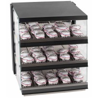 Podgrzewacz do burgerów | witryna grzewcza | trzy półki | 1,74 kW | 800x739x952 mm | RESTO QUALITY RQBIN803