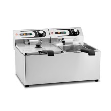 Frytownica elektryczna RQF8LV2, podwójna, 2x 8 l, 2x 3 kW, Resto Quality RQF8L2