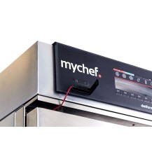 Piec konwekcyjno-parowy gazowy | z wózkiem | automatyczny system myjący | 20xGN2/1 | 40 kW | 230 V | Mychef iCook MAX 202G