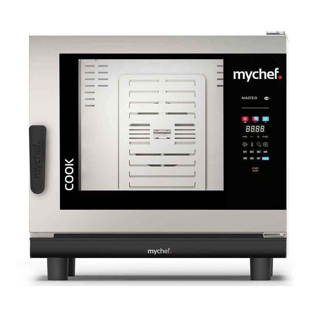 Piec konwekcyjno-parowy elektryczny | automatyczny system myjący | 6xGN1/1 | 9,3 kW | 400 V | Mychef COOK MASTER 061E
