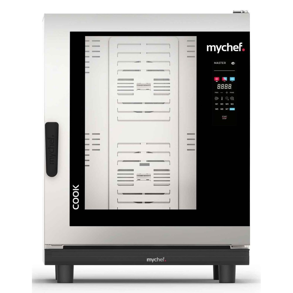 Piec konwekcyjno-parowy elektryczny | automatyczny system myjący | 10xGN2/1 | 27,9 kW | 400 V | Mychef COOK MASTER 102E