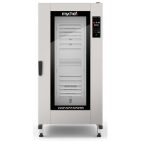 Piec konwekcyjno-parowy elektryczny | z wózkiem | automatyczne mycie | 20xGN1/1 | 34,7 kW | 400 V | Mychef COOK MAX MASTER 201E