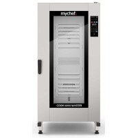 Piec konwekcyjno-parowy elektryczny | z wózkiem | automatyczne mycie | 20xGN1/1 | 34,7 kW | 400 V | Mychef COOK MAX MASTER 201E