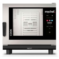Piec konwekcyjno-parowy elektryczny | automatyczny system myjący | 6xGN1/1 | 9,3 kW | 400 V | Mychef COOK PRO 061E