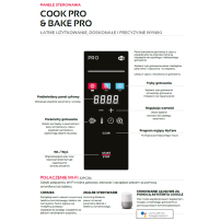 Piec konwekcyjno-parowy elektryczny | automatyczny system myjący | 6xGN1/1 | 9,3 kW | 400 V | Mychef COOK PRO 061E