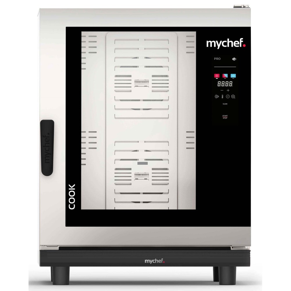 Piec konwekcyjno-parowy elektryczny | automatyczny system myjący | 10xGN1/1 | 18,6 kW | 400 V | Mychef COOK PRO 101E