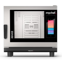 Piec konwekcyjno-parowy elektryczny | piekarniczo-cukierniczy | automatyczne mycie | 4x600x400 | 400 V | Mychef iBake 4E