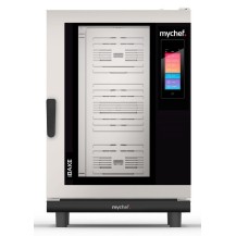 Piec konwekcyjno-parowy gazowy | piekarniczo-cukierniczy | automatyczne mycie | 10x600x400 | 20 kW | 230 V | Mychef iBake 10G
