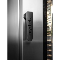 Piec konwekcyjno-parowy elektryczny | z wózkiem | automatyczne mycie | 16x600x400 | Mychef iBake MAX 16E