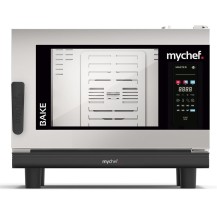 Piec konwekcyjno-parowy elektryczny | piekarniczo-cukierniczy | automatyczne mycie | 4x600x400 | 400 V | Mychef BAKE MASTER 4E