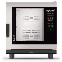 Piec konwekcyjno-parowy gazowy | piekarniczo-cukierniczy | automatyczne mycie | 6x600x400 | 230 V | Mychef BAKE MASTER 6G