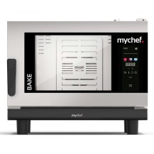 Piec konwekcyjno-parowy elektryczny | piekarniczo-cukierniczy | automatyczne mycie | 4x600x400 | 400 V | Mychef BAKE PRO 4E
