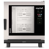 Piec konwekcyjno-parowy elektryczny | piekarniczo-cukierniczy | automatyczne mycie | 6x600x400 | 400 V | Mychef BAKE PRO 6E
