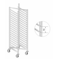 REGAŁ JEZDNY NA POJEMNIKI LUB TACE 600x660x1800 Dora-Metal DM-3325