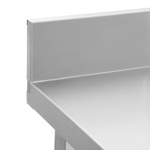 Stół przyścienny z półką | 1800x700x850 mm | skręcany