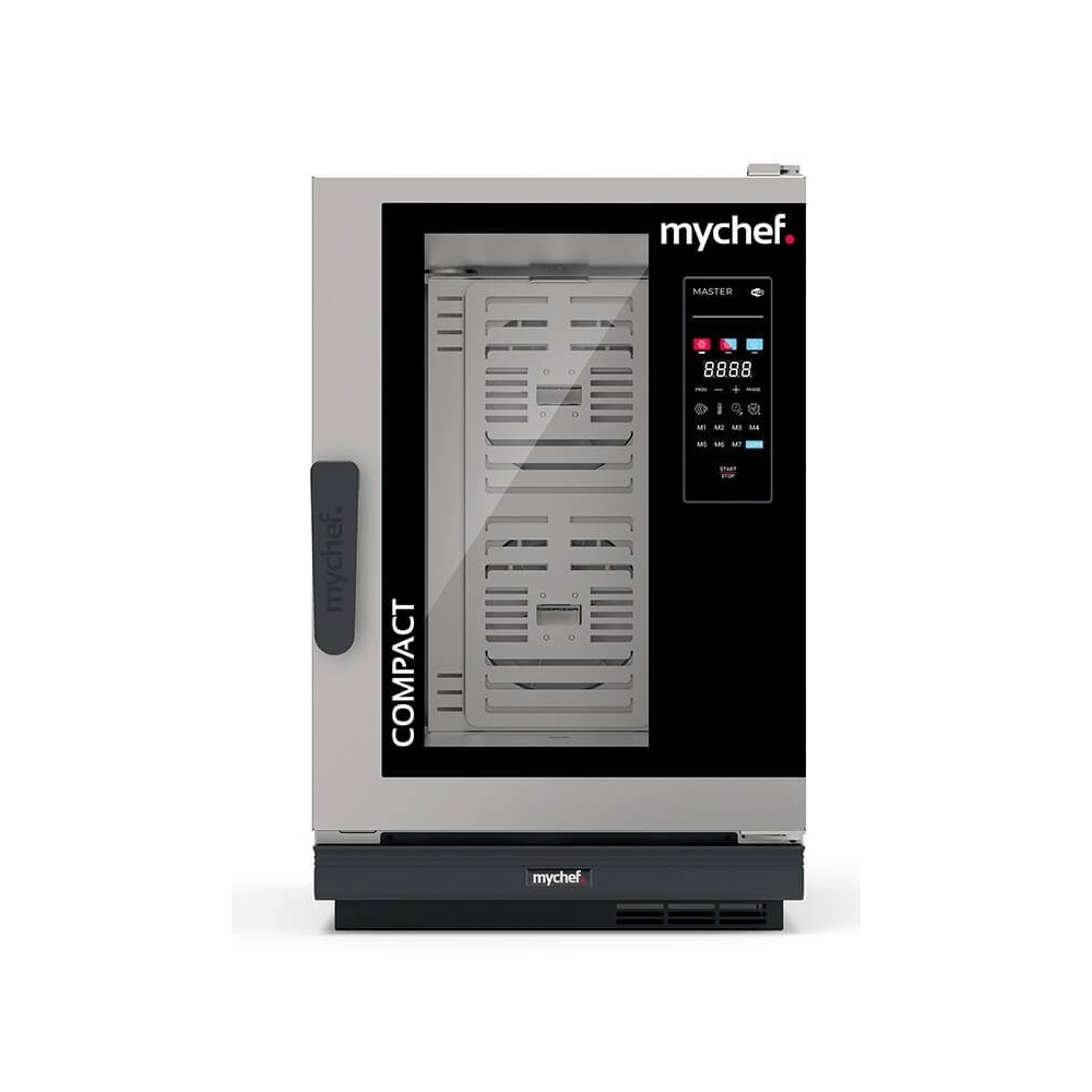 Piec konwekcyjno-parowy elektryczny | automatyczny system myjący | 10xGN1/1 | 12,6 kW | 400 V | Mychef COOK MASTER Compact 101E