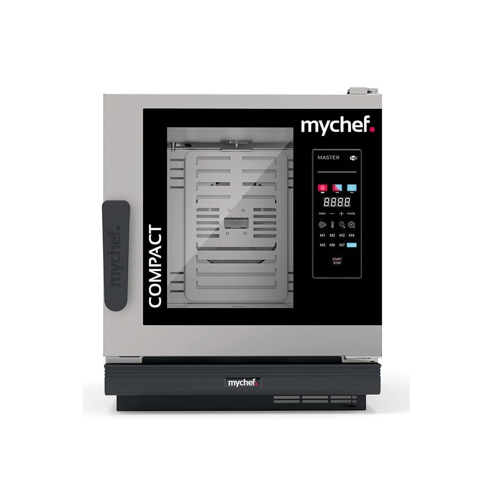 Piec konwekcyjno-parowy elektryczny | automatyczny system myjący | 6xGN1/1 | 7,3 kW | 400 V | Mychef Cook MASTER Compact 061E