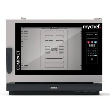 Piec konwekcyjno-parowy elektryczny | automatyczny system myjący | 6xGN1/1 | 7,3 kW | 400 V | Mychef Cook MASTER Compact 061TE
