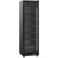Szafa chłodnicza przeszklona | 392 l | SD430BE (RQ429-BLACK)