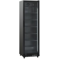 Szafa chłodnicza przeszklona | 392 l | SD430BE (RQ429-BLACK)