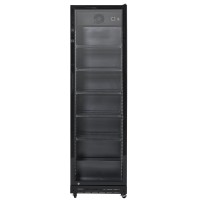 Szafa chłodnicza przeszklona | 392 l | SD430BE (RQ429-BLACK)
