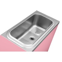 Maszyna do lodów włoskich RQ16E-P | różowa | 6l