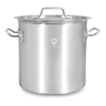Garnek ze stali nierdzewnej z podziałką 36,6 l | 360x360 mm | z pokrywką RQ13636