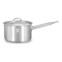 Rondel ze stali nierdzewnej z podziałką 3,8 l | 200x120 mm | z pokrywką RQ22013