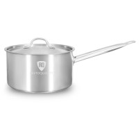 Rondel ze stali nierdzewnej z podziałką 6,3 l | 240x140 mm | z pokrywką RQ22414