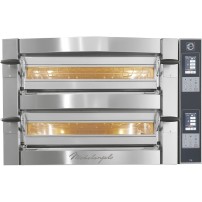 Piec do pizzy elektryczny Cuppone Michelangelo | dwukomorowy | panel dotykowy | 6+6x36 | ML635L/2 TS