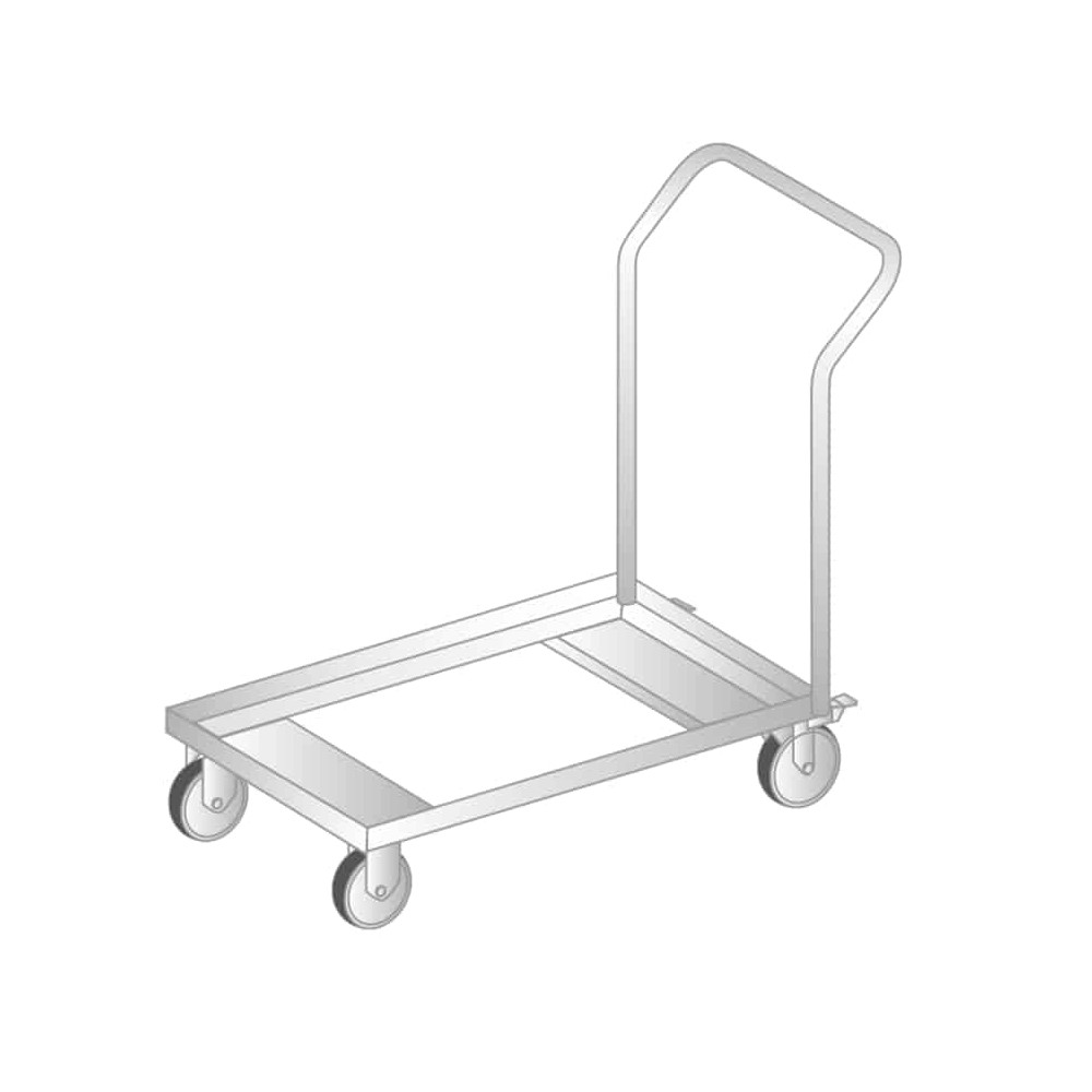WÓZEK DO TRANSPORTU SKRZYNEK 800x450x850 Dora-Metal DM-3400