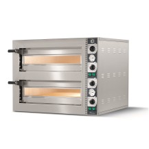 Piec do pizzy elektryczny Cuppone Tiziano | dwukomorowy | 4+4x25 | TZ425/2M