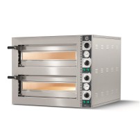 Piec do pizzy elektryczny Cuppone Tiziano | dwukomorowy | 4+4x30 | TZ430/2M
