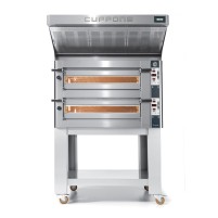 Piec do pizzy elektryczny Cuppone Donatello | dwukomorowy | panel cyfrowy | 4+4x36 | DN435/2 D