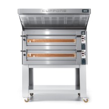 Piec do pizzy elektryczny Cuppone Donatello | dwukomorowy | panel cyfrowy | 6+6x36 | DN635L/2 D