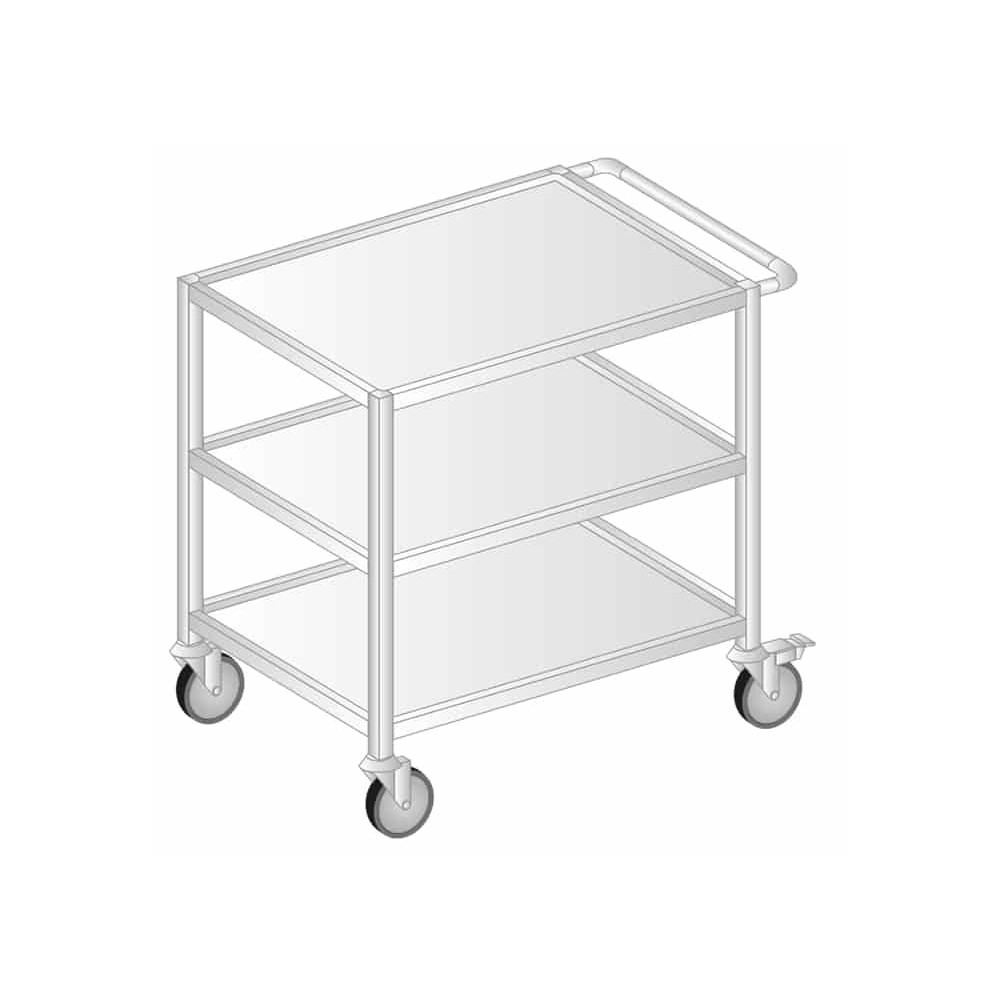 WÓZEK TRANSPORTOWY 1225x740x900 Dora-Metal DM-3403