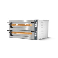 Piec do pizzy elektryczny Cuppone Donatello | dwukomorowy | panel cyfrowy | 9+9x36 | DN935/2 D