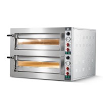Piec do pizzy elektryczny Cuppone Tiepolo | dwukomorowy | 4+4x36 | TP435/2CM